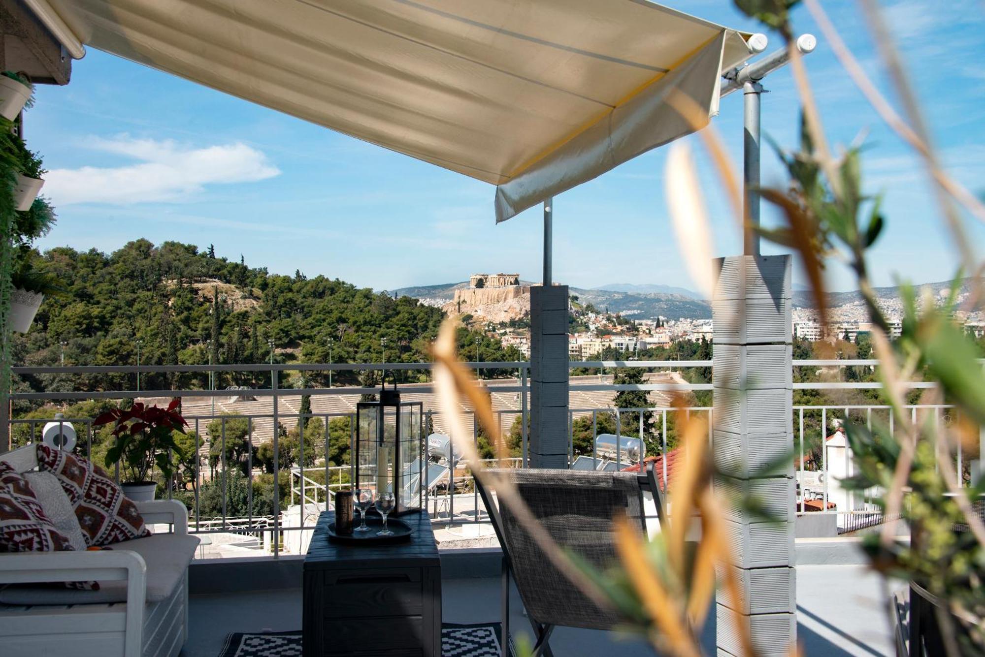 The Athenian Oasis Apartment Luaran gambar